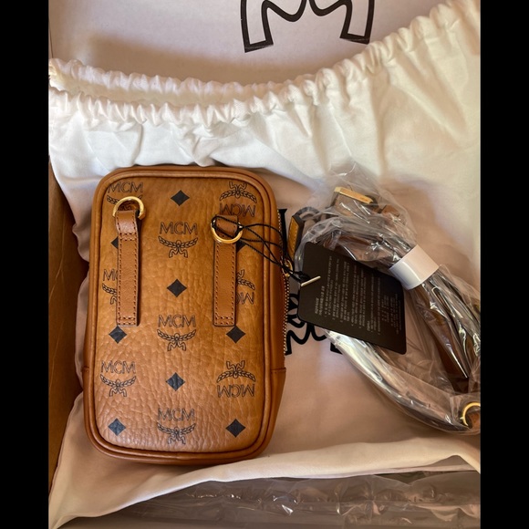 MCM x Aka Boku Klassik Belt Bag In Visetos - Picture 4 of 11